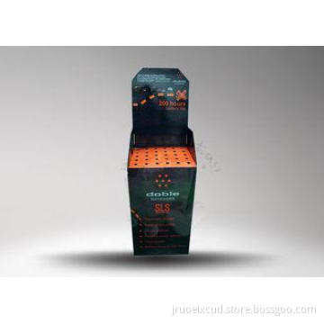 Customized Logo Bump Proof Corrugated Cardboard Dump Bins w